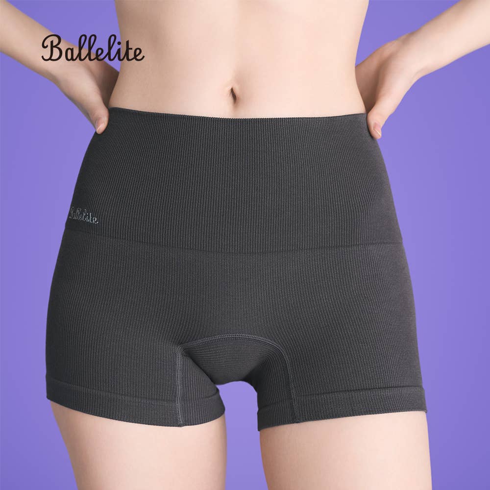 【MASH×GUNZE】お腹シェイプボーイレッグショーツ